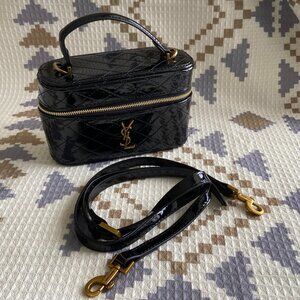 Saint Laurent Micro Gaby Vanity Bag 'Black'